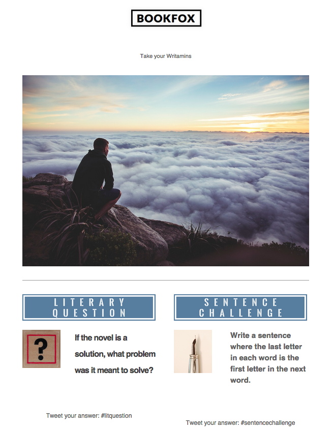Writer Newsletter